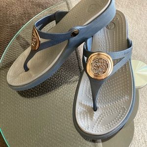 Crocs Sanrah Wedge Flip Flop